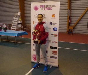 Harmony Tan (N°15) la Vainqueur du 3ème Open National Féminin de L’Aigle